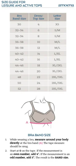 Amoena Lymph Flow Wire Free Front Closure Bra
