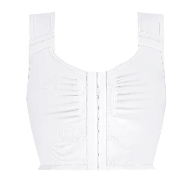 Amoena Lymph Flow Wire Free Front Closure Bra Long