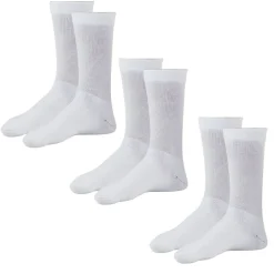 AW 131 Coolmax Crew Socks 8-15 mmHg (3 Pack)