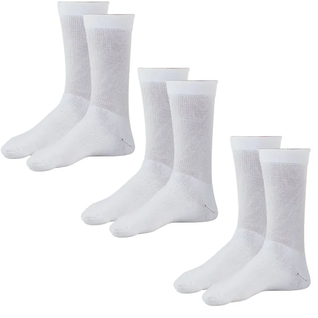 AW 130 Coolmax Crew Socks 20-30 mmHg (3 Pack)