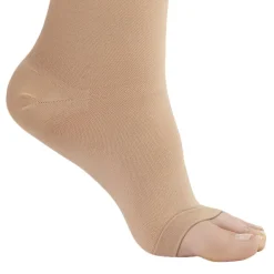 AW 201 Medical Support Open Toe Knee Highs 20-30 mmHg