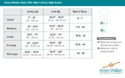 AW 103 Men's Knee High Socks 15-20 mmHg