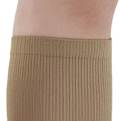 AW 166 Men's Travel Knee High Socks 15-20 mmHg (Sale) Small Khaki