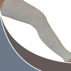 CircAid Comfort Thigh High Silver Liners (Footless)