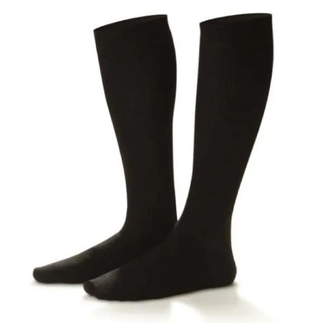Dr. Comfort Men's Cotton Knee High Dress Socks 20-30 mmHg
