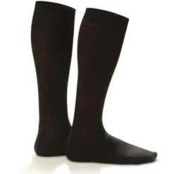 Dr. Comfort Men's Micro-Nylon Knee High Dress Socks 15-20 mmHg