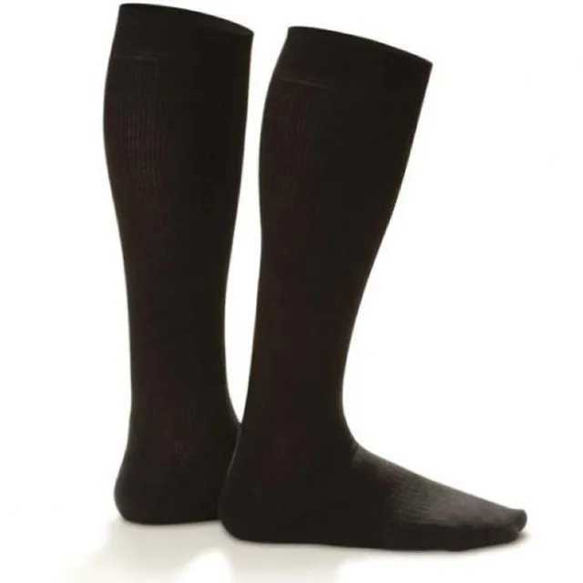 Dr. Comfort Men's Micro-Nylon Knee High Dress Socks 20-30 mmHg