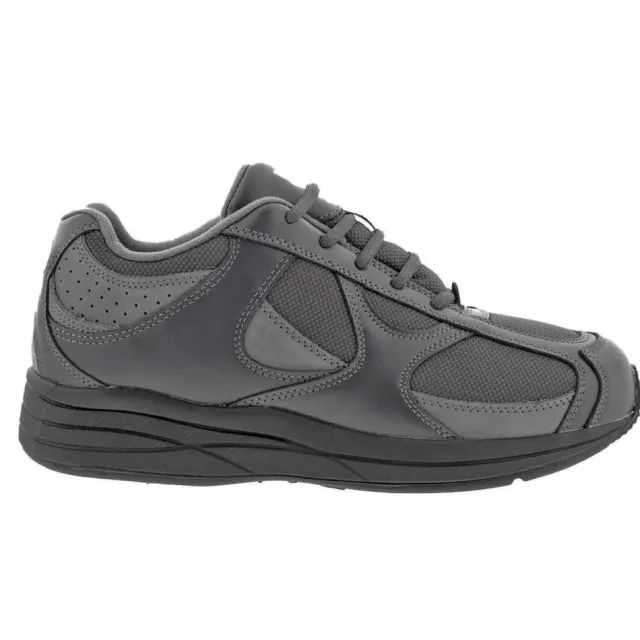 Drew Men's Surge Leather Athletic Shoes Grey