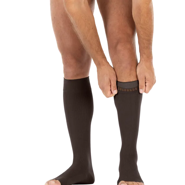 Jobst For Men Open Toe Softfit Knee Highs 15-20 mmHg