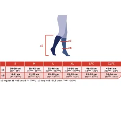 Jobst For Men Softfit Knee Highs 15-20 mmHg
