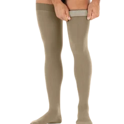 Jobst for Men Thigh Highs w/Dot Band 30-40 mmHg