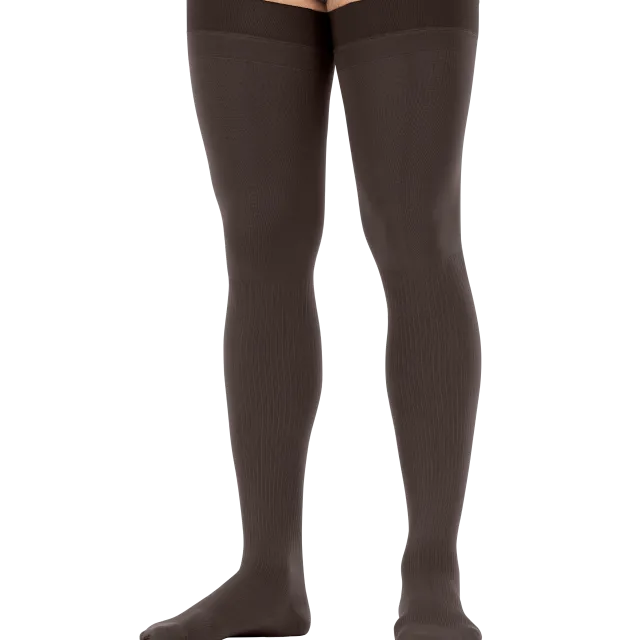 Jobst for Men Thigh Highs w/Dot Band 15-20 mmHg