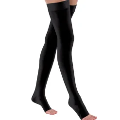 Jobst Relief Open Toe Thigh Highs w/Silicone Dot Band 30-40 mmHg