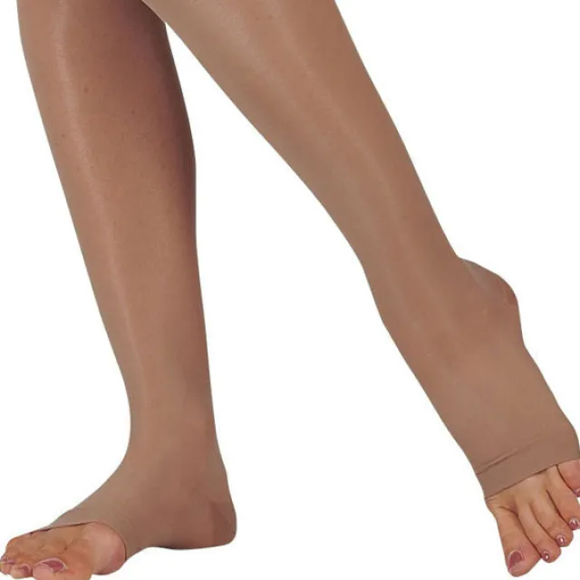 Juzo 2100 Naturally Sheer Open Toe Knee Highs 15-20 mmHg