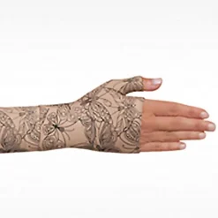 Juzo Soft 2001 Signature Collection Print Henna Gauntlet 20-30 mmHg Left