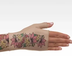 Juzo Soft 2001 Signature Collection Print Tattoo Gauntlet 20-30 mmHg Right
