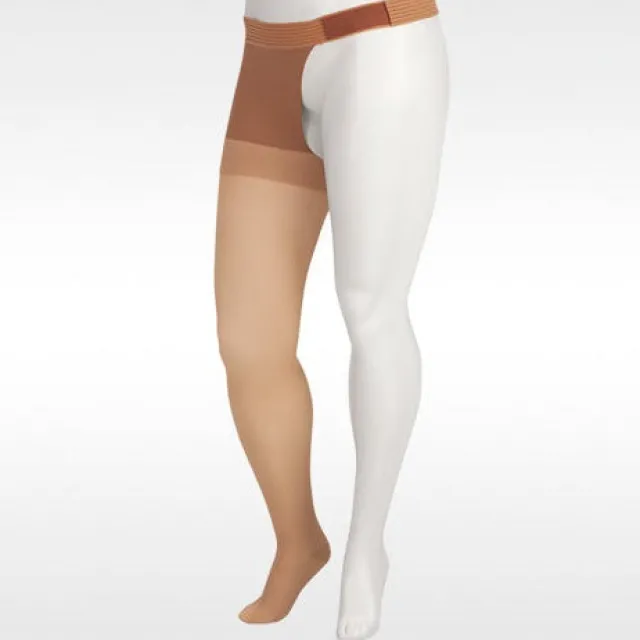 Juzo 2002 Soft Thigh High w/Waist Attachment 30-40 mmHg Right