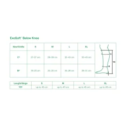 L&R Solaris ExoSoft Below Knee Open Toe 15-20 mmHg