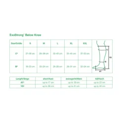 L&R Solaris ExoStrong Below Knee Closed Toe w/KnitTop - 30-40 mmHg