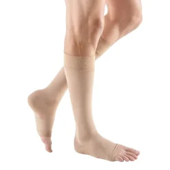 Medi Forte Open Toe Knee Highs w/Dot Band 30-40 mmHg (Wide)