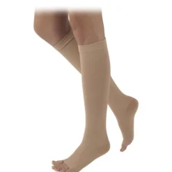 Sigvaris Specialty 505 Natural Rubber Open Toe Knee Highs 50-60 mmHg
