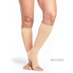 Sigvaris Style 783 Women's Sheer Open Toe Knee Highs 30-40 mmHg