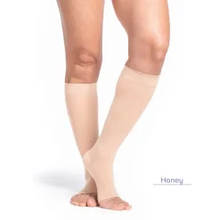 Sigvaris Style 781 Women's Sheer Open Toe Knee Highs 15-20 mmHg