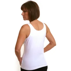 Wear Ease 901 Dawn Camisole w/Fiberfill Breast Forms & Drainage Tube Pouches